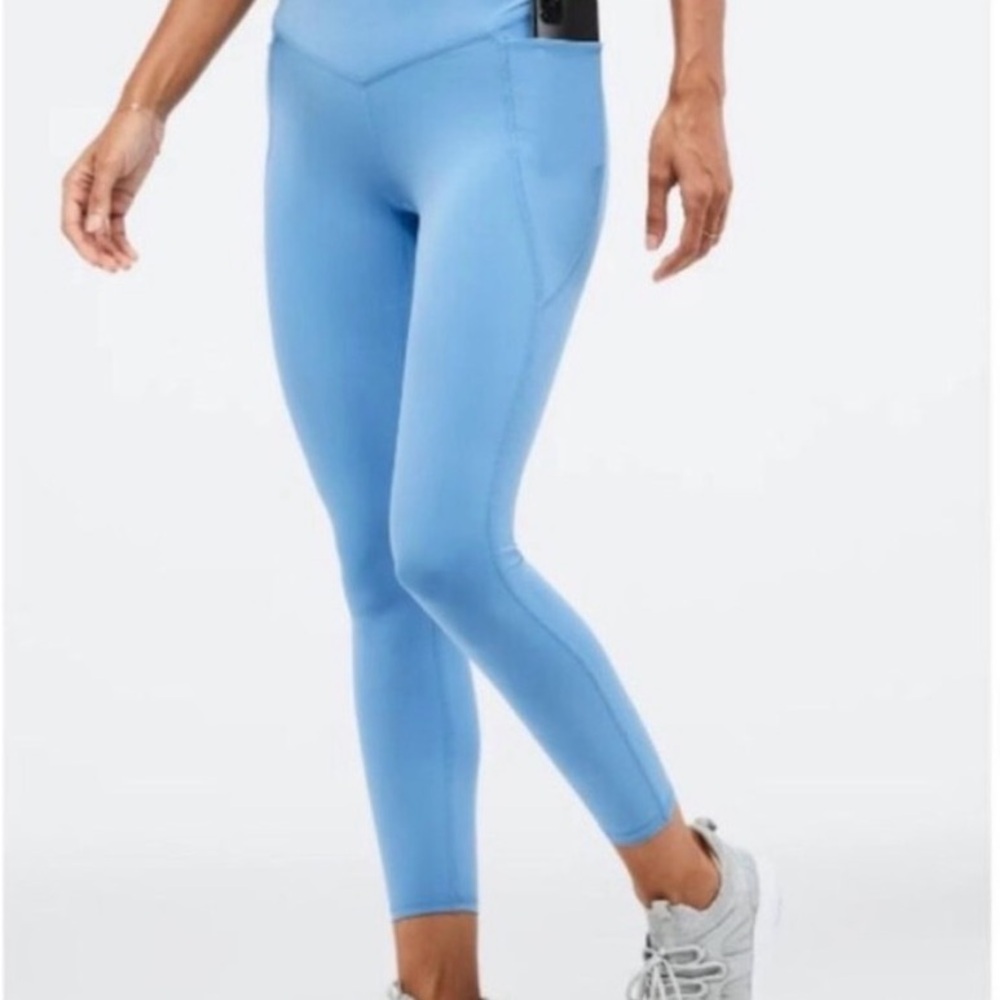 Fabletics Pure Lux Light Blue Leggings